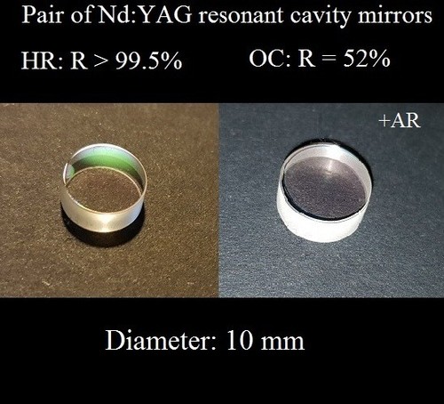 Yag laser pair of - nd:yag,